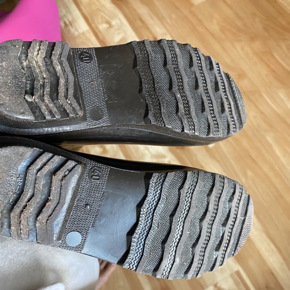 Tall rain boots Size 40 - Browns shoe brand - Picture 3 of 3